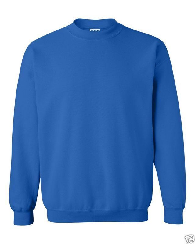 REIIZEN Cotton Fleece Sweater - Royal Blue