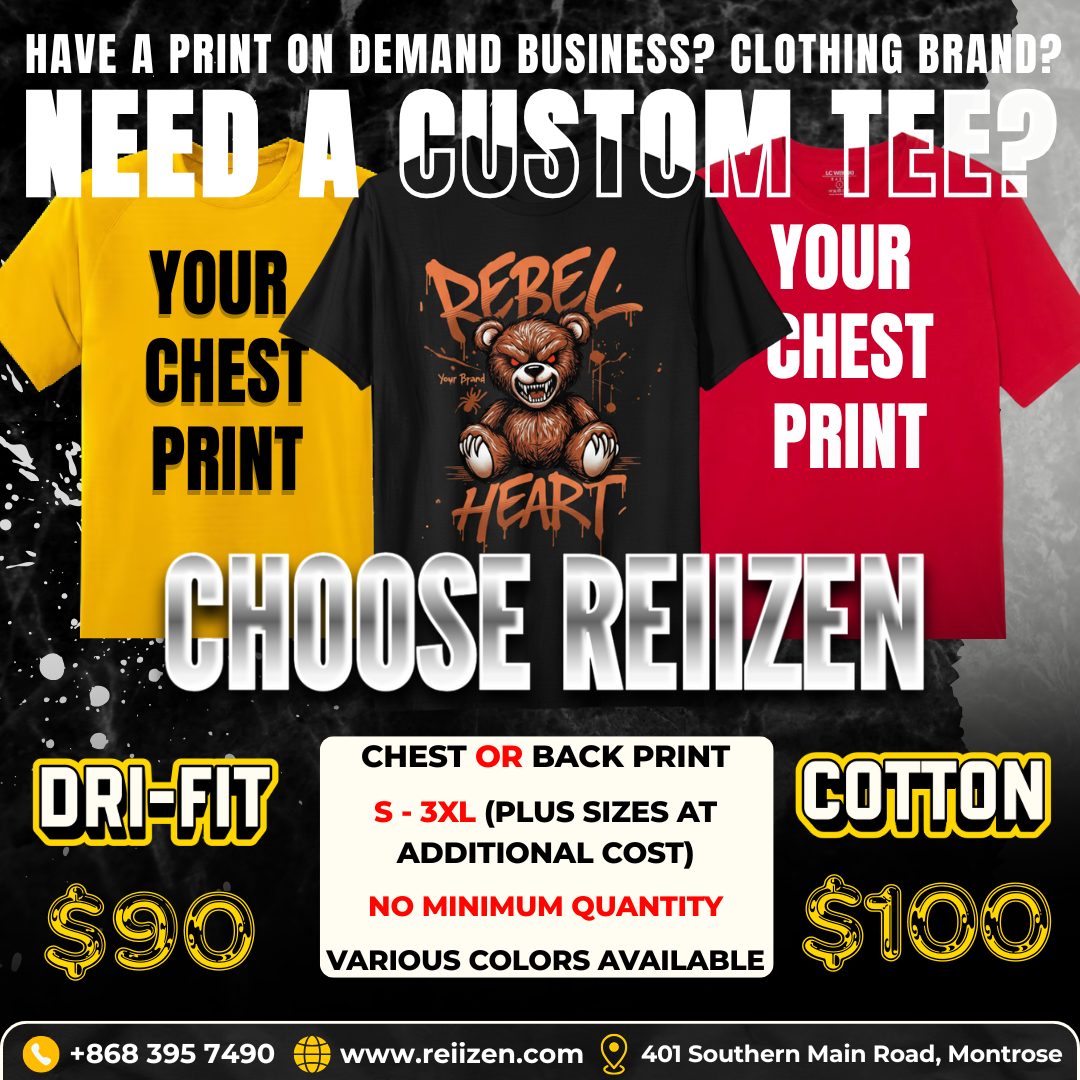 T-Shirt & Medium Chest Print - DriFit