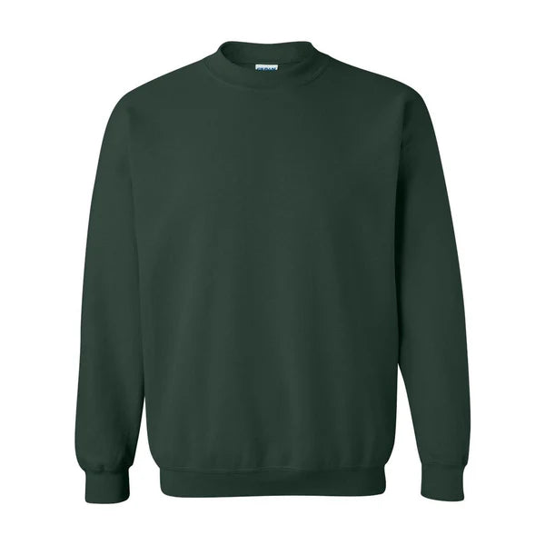 REIIZEN Cotton Fleece Sweater - Forest Green