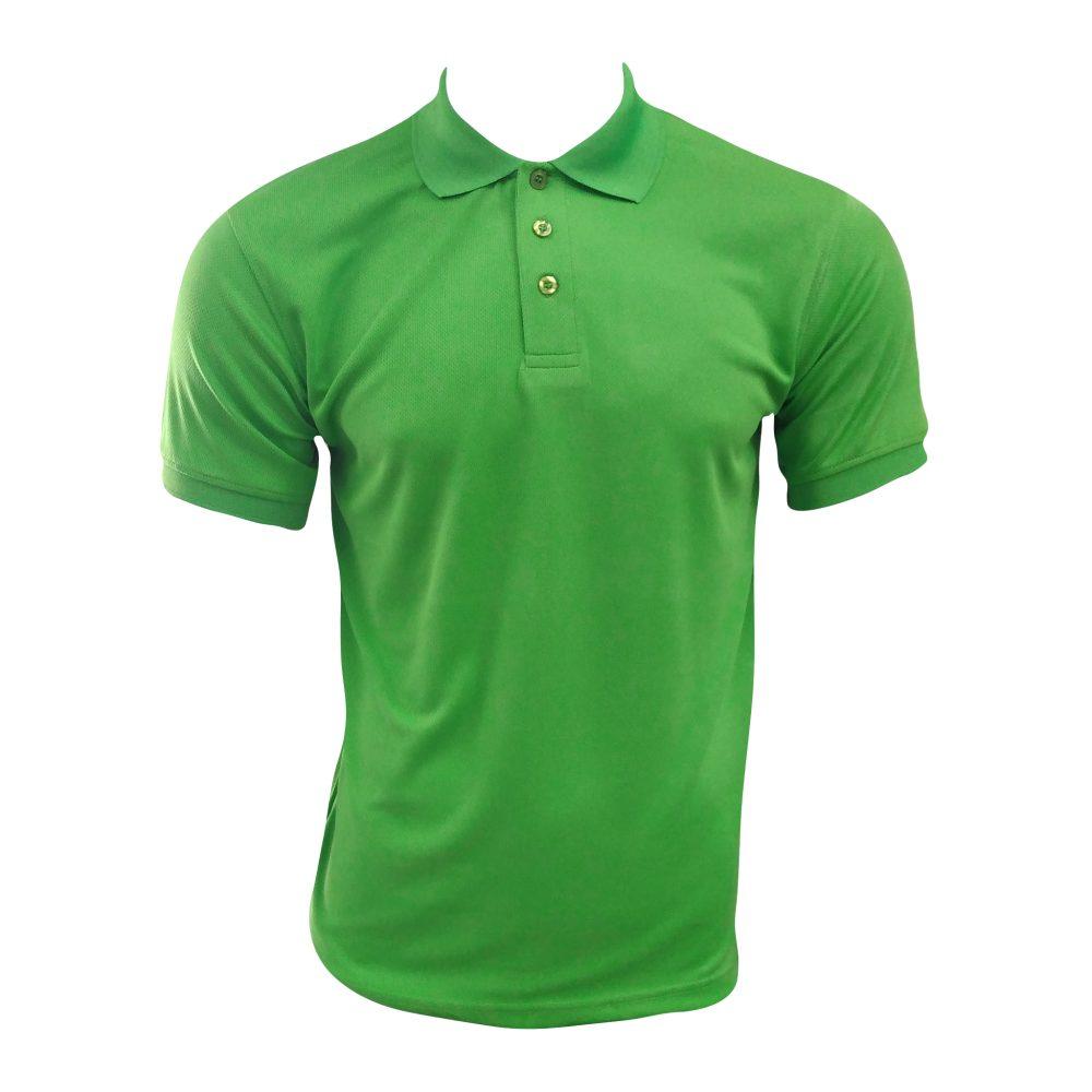 REIIZEN Cotton Polos - Bright Green