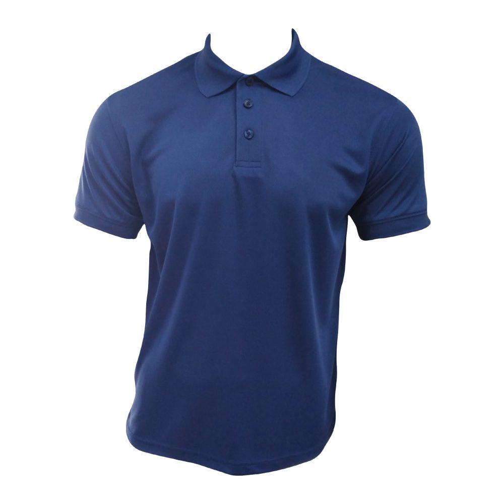 REIIZEN Cotton Polo - Royal Blue