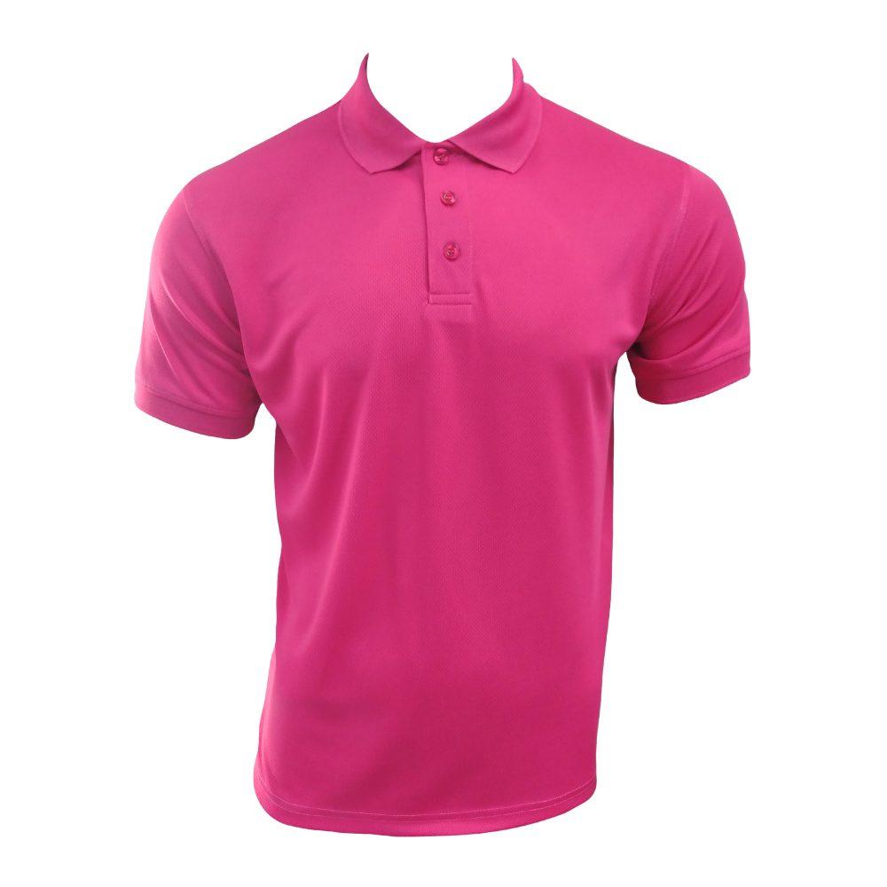 REIIZEN Dri-Fit Polo - Fuchsia Pink