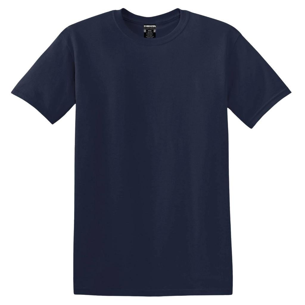 REIIZEN Cotton Round Neck - Navy Blue